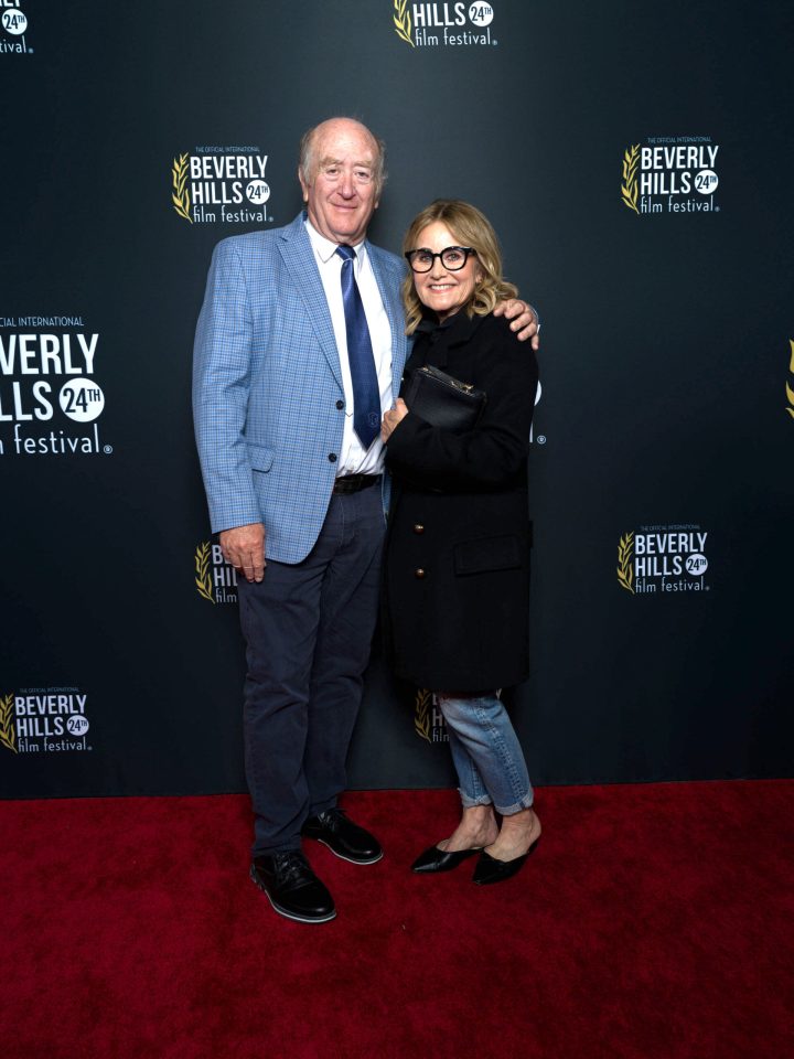 Lloyd J Schwartz and Maureen McCormack at BHFF for Love and Taxes